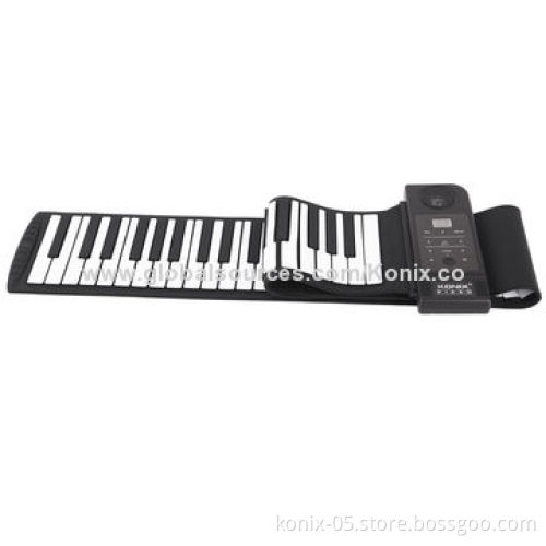 88 keys foldable roll up piano